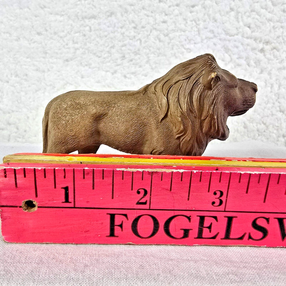 Viscoloid VCO Lion Figure 2.5" Celluloid Cat Jungle Circus Vintage 1930s - Picture 8 of 12